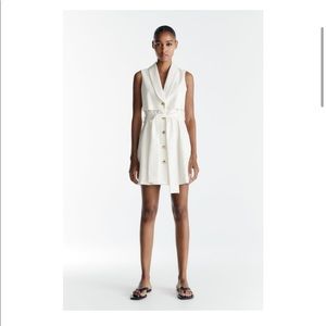 Zara Belted Waistcoat Dress